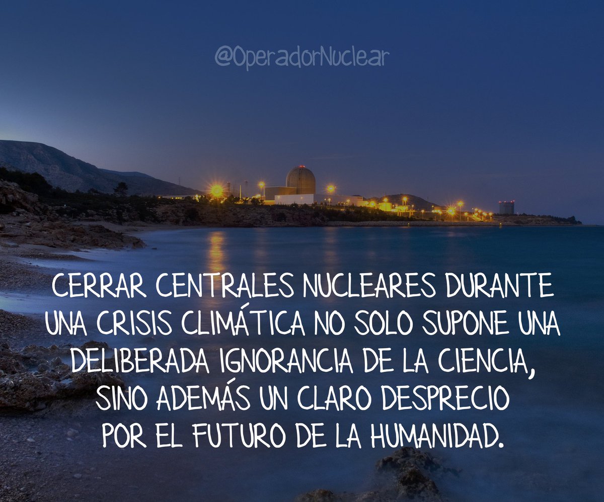 OperadorNuclear's tweet photo. Evitemos el cierre de centrales nucleares. https://t.co/lpBAP9fthJ