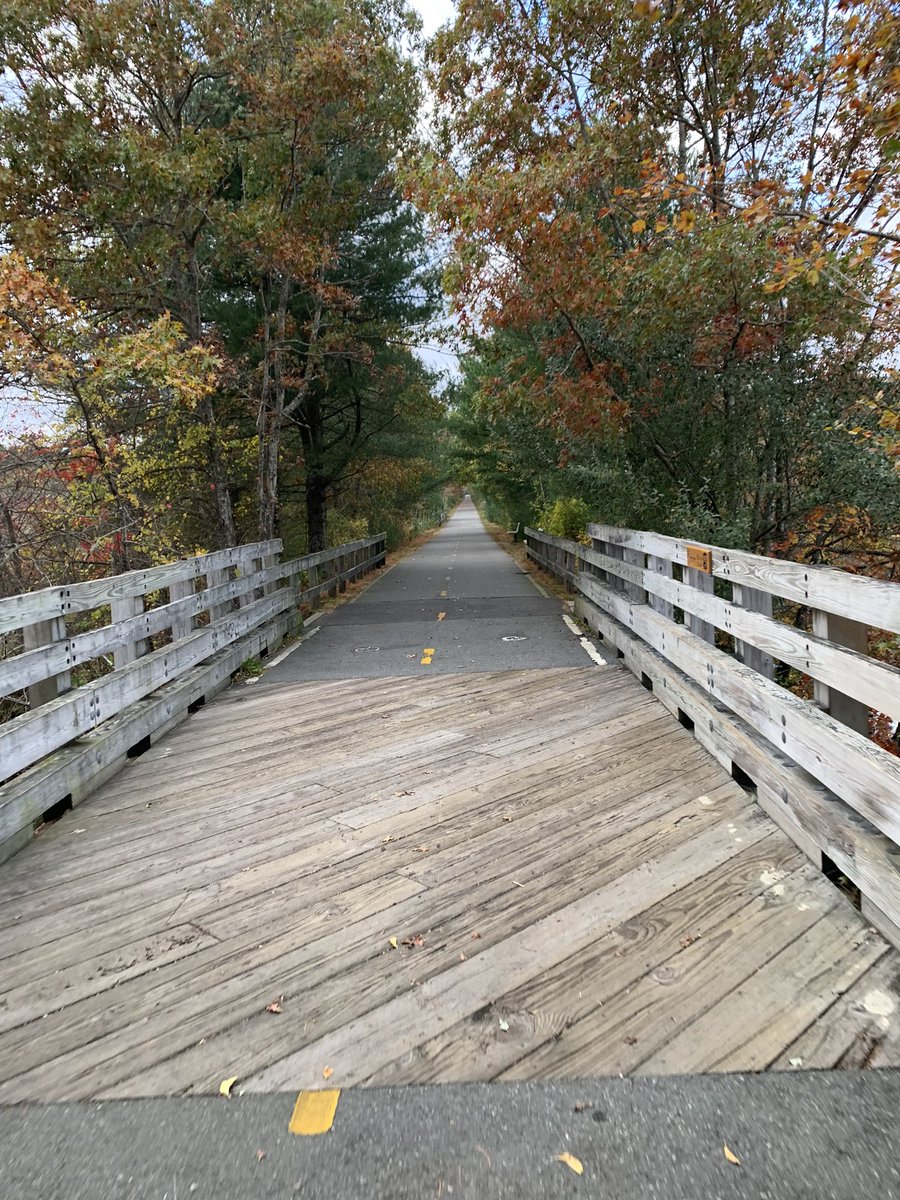 RevKeithM's tweet image. Skated over the bridge and through the woods today. #inlineskating #southcountyrollerbladeclub