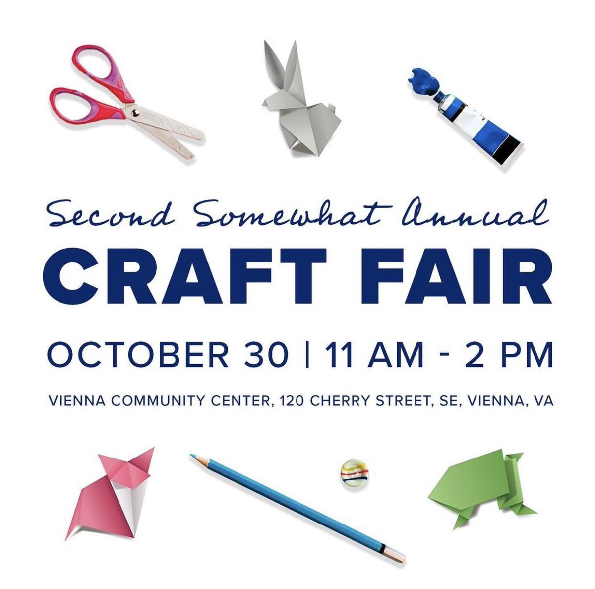 We will be attending the Wildlife Rescue League’s craft fair tomorrow at the Vienna Community Center! Come check out Apollo paintings, photography, bird patchwork, and more to support a great cause (we might even be joined by some education ambassador animals 🤫).
