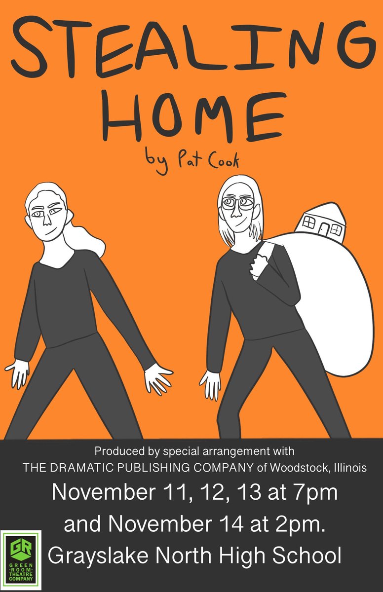 GREEN ROOM THEATRE PRESENTS: STEALING HOME
Ticket Link in Bio!