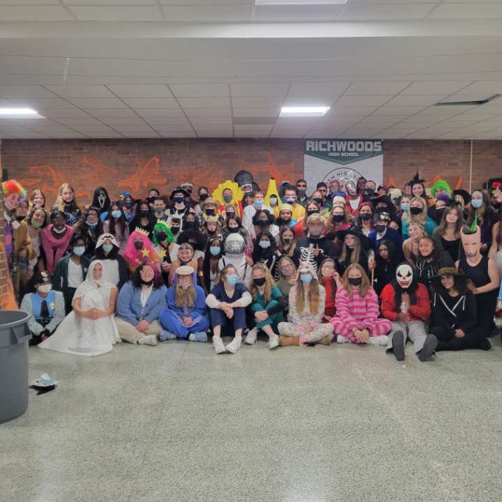 interact_rhs_'s tweet photo. Our annual Interact Halloween Knight was a huge success! Thank you to everyone who came to support RHS Interact!! https://t.co/L9GEDPjmth