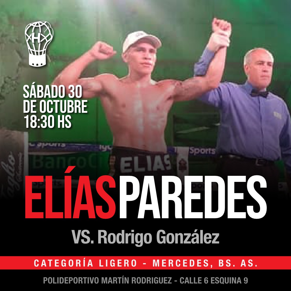 quemerodelsurok's tweet photo. 🥊#Boxeo 
🎈 #Huracán 

���� #ElTiburon vuelve con todo 👏🏼

👉Pelea Profesional
⚖ Ligero

🥊Elias Paredes realizará su séptima pelea en el campo rentado ante Rodrigo González.
.
🗓️ Sábado 30/10 
 ⏰ 18:30hs
.
📍 Polideportivo Martín Rodríguez - Mercedes (Bs As).
#VamosElias https://t.co/S4MBdjeWdR