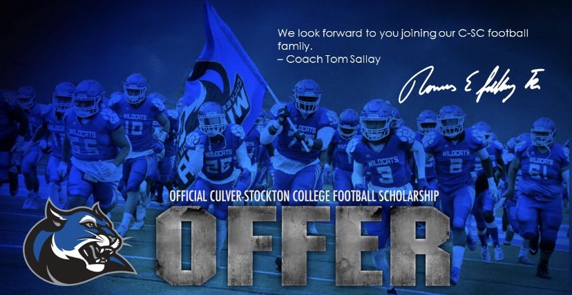 bralynrobinson6's tweet photo. Blessed to receive an offer from Culver-Stockton University!! 🔵⚪️ #gowildcats @CSCwildcatsFB @AdamSiwicki @c_asmith5242 https://t.co/r8DZxzgJ7y