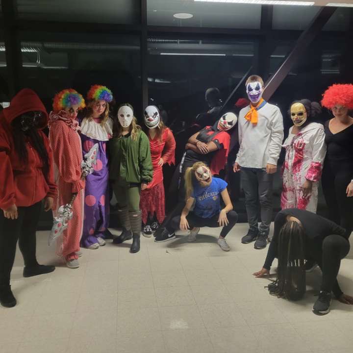we can’t forget about the spooky hallway...