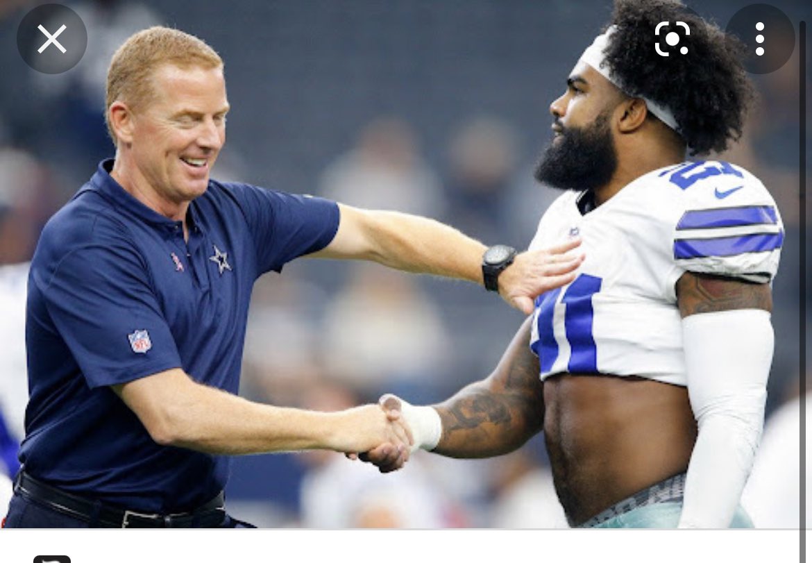 <a href="/EzekielElliott/">Ezekiel Elliott</a> recreated this master piece featuring vintage Jason Garret #goboyz