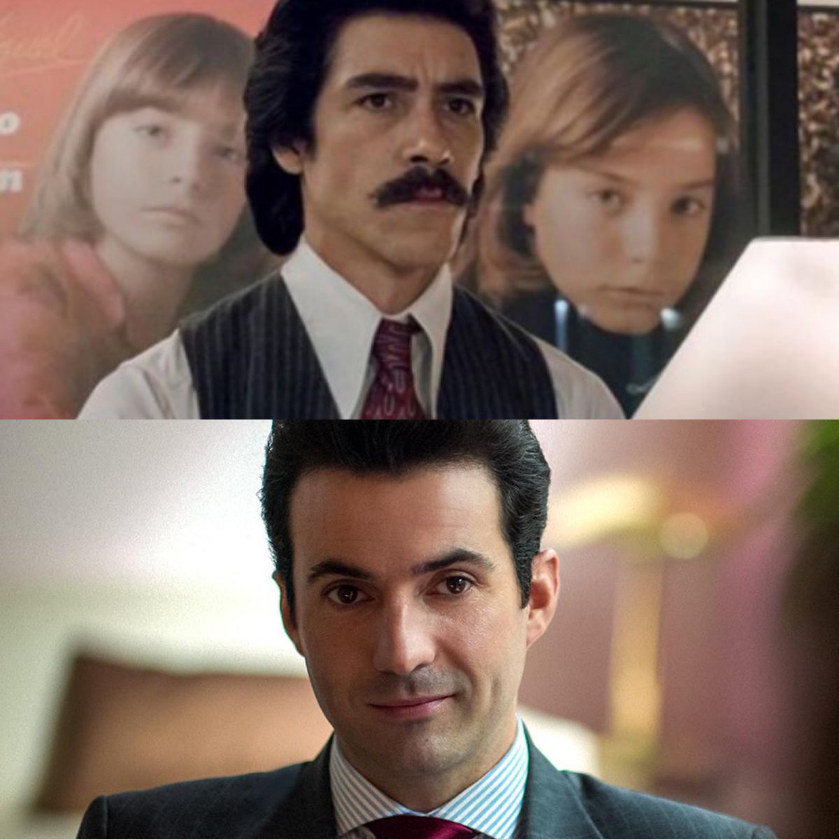 #LuisMiguelLaSerie 
No puedes odiar un personaje: 
Los Personajes: