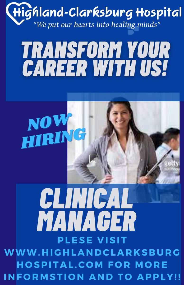 HighlandWV's tweet photo. Visit https://t.co/H10iy09pj2 for a listing of all our opportunities! https://t.co/pDsr4l1e0Z
