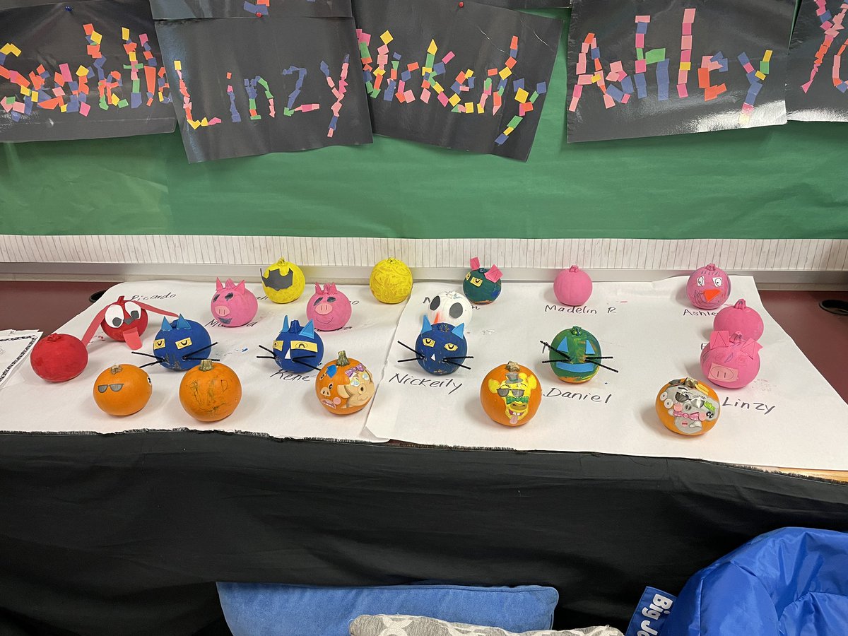 Thank you <a href="/Baileys_PTA/">Bailey’s Elementary Schools PTA</a> for the pumpkins! Students had the best time planning, painting and creating their storybook pumpkins. 🎃🎃🎃<a href="/BaileysES_FCPS/">Bailey's Elementary School for the Arts & Sciences</a>
