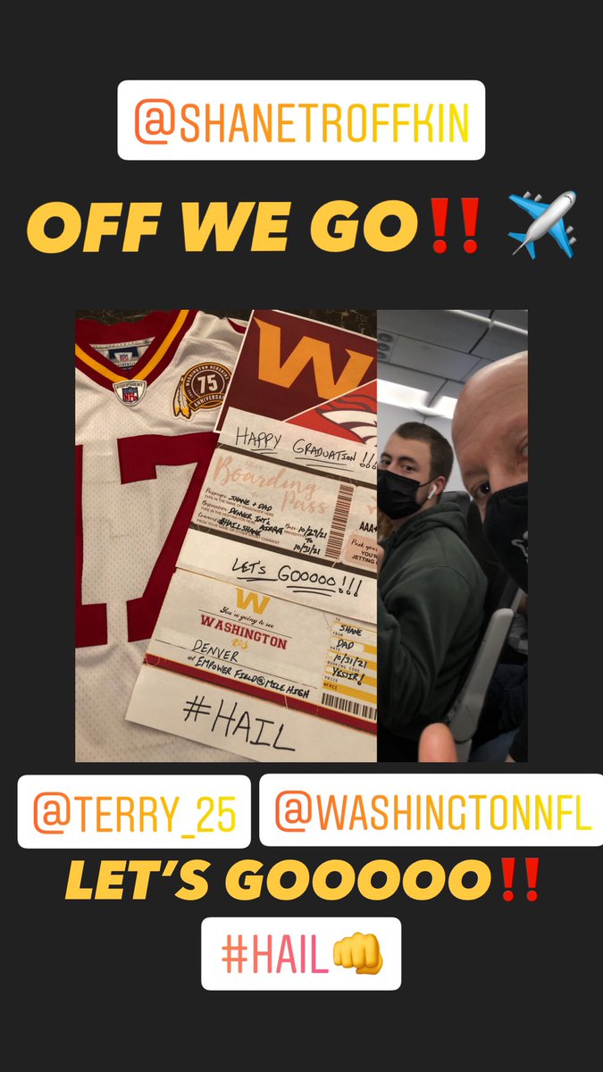 Off to Denver with my guy @balloutshane3 #HAIL #fathersonroadtrip👊