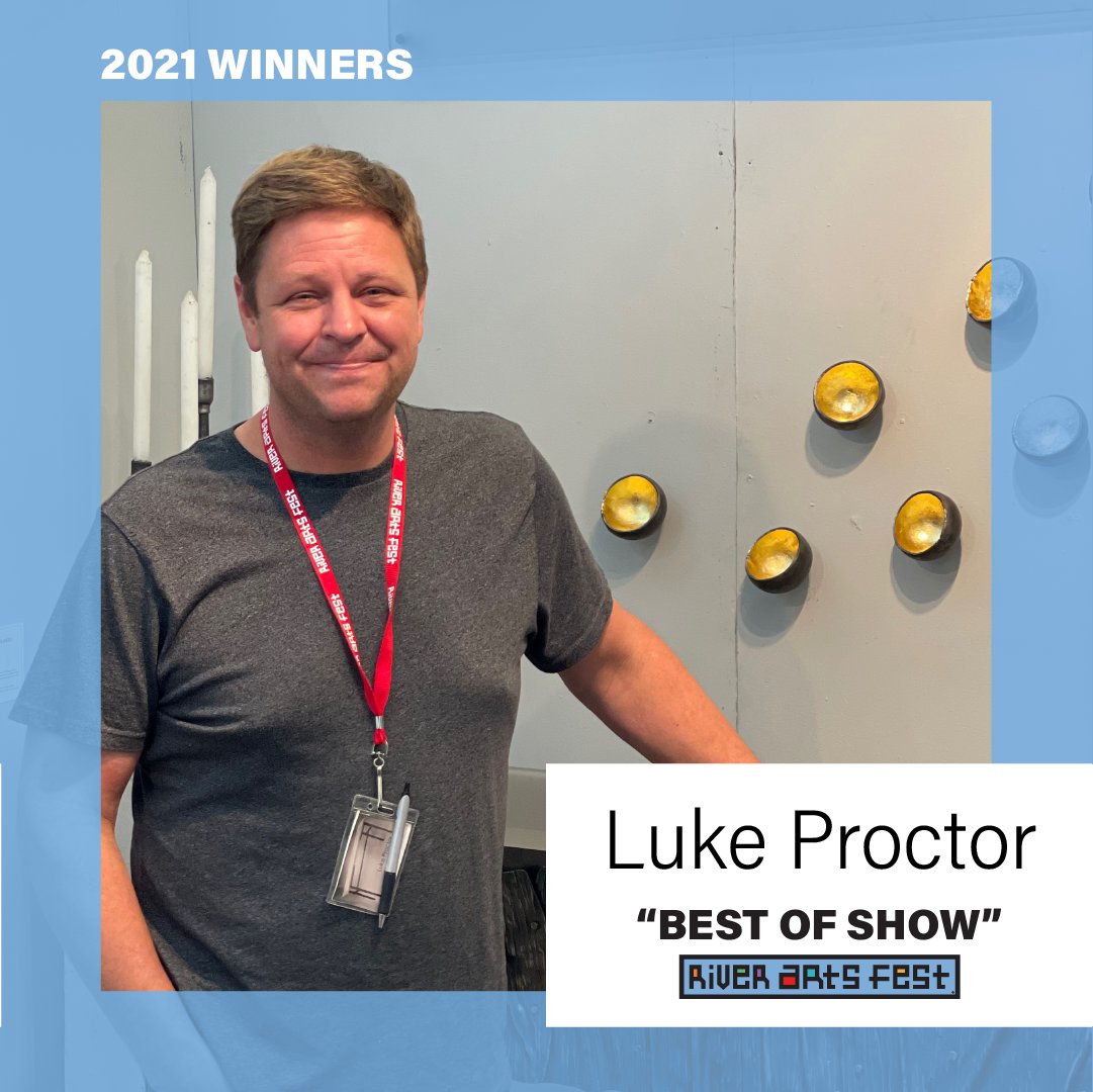 Best of Show: Metalsmith Luke Proctor from Mt. Horeb, Wis.