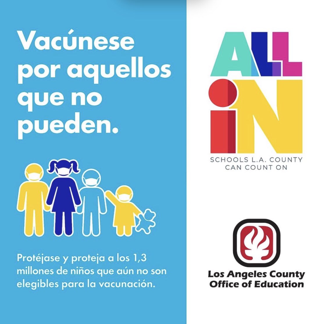 lacoegainorg's tweet photo. Protect your littles and your loved ones 💛

#dontwaitvaccinate #changinglives #FridayVibes https://t.co/KrIorhvkDo