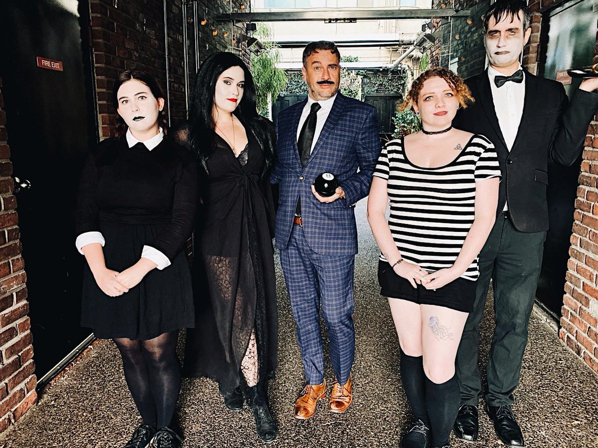 #HappyHalloween from Trisko’s Addams Family!