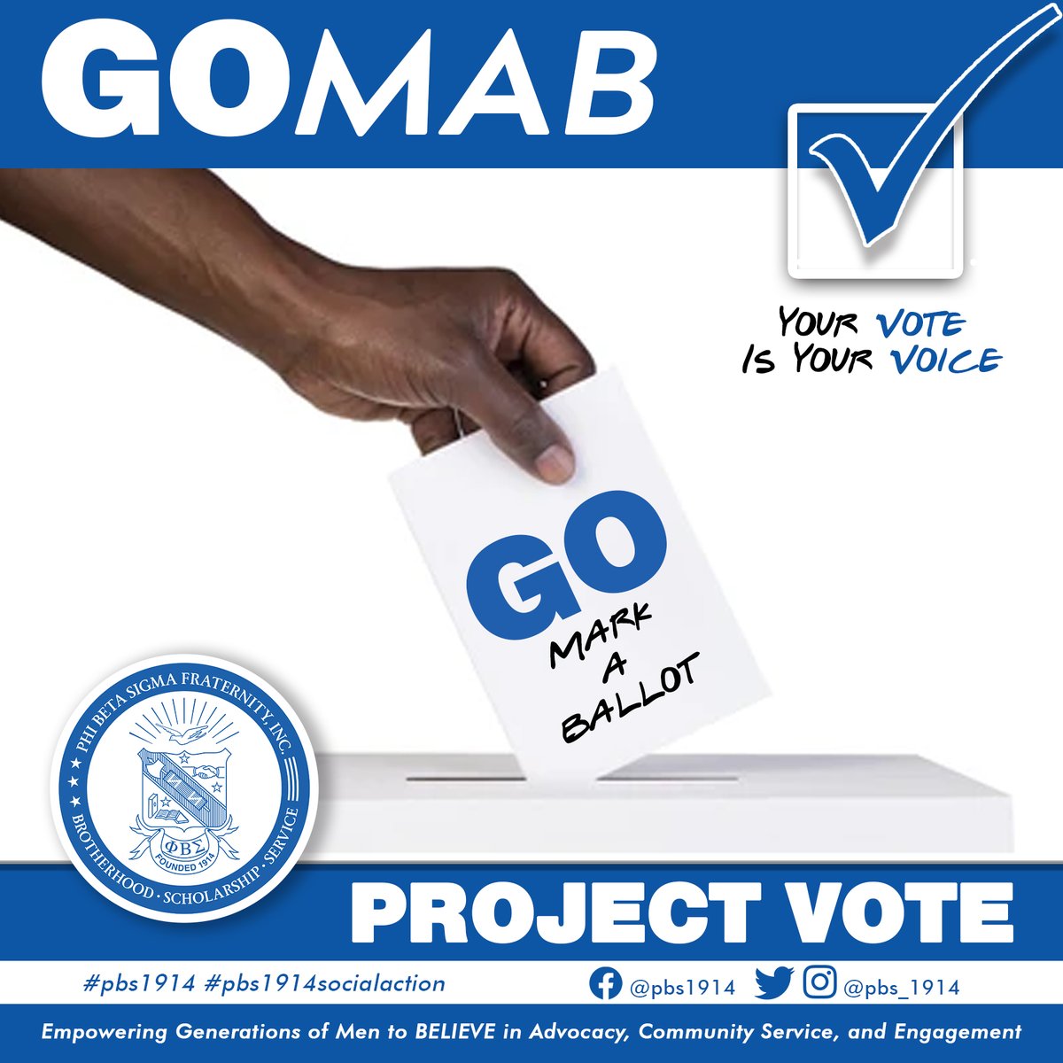 pbs_1914's tweet photo. Election day is almost here! On Nov 2nd, 35 states and several major cities are holding elections for governors, state legislators, mayors, and more. #VOTE

#SigmasVote #pbs1914 #Sigma107 https://t.co/8RgMf8X9NE