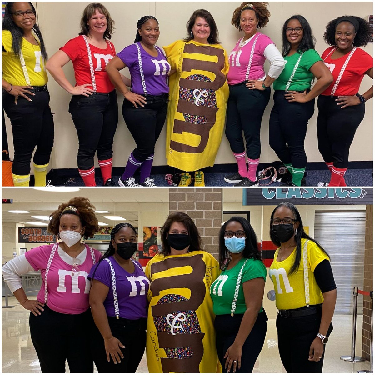 A few pictures of staff from our 1st RTHS Halloween Costume Contest. We can't wait to do it again next year! #richinstudentsuccess