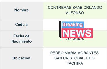 RaymondAzarM's tweet photo. ÚLTIMA HORA: Acaban de detener en el Estado de la Florida, Orlando Alfonso Contreras Saab, “empresario” venezolano ñ vinculado al lavado de dinero y estafas con los CLAP, además ha sido relacionado directamente con Vielma Mora. https://t.co/7iUwHNy3d8