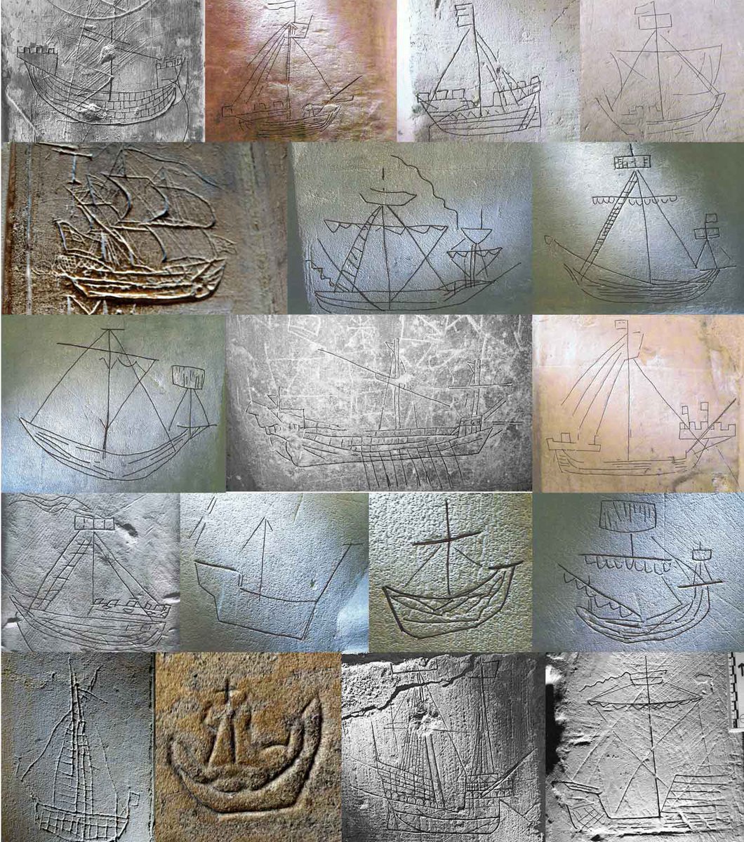 Medieval Graffiti tweet media