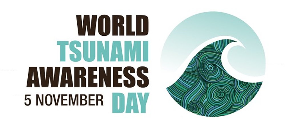 World Tsunami Awareness Day is Friday, November 5th. #Plan2Survive and join others across the world in learning about tsunami preparedness and safety: https://t.co/EEJHwWUfbN. 
#TsunamiDay #TsunamiReady https://t.co/ErWB8rK6k2
