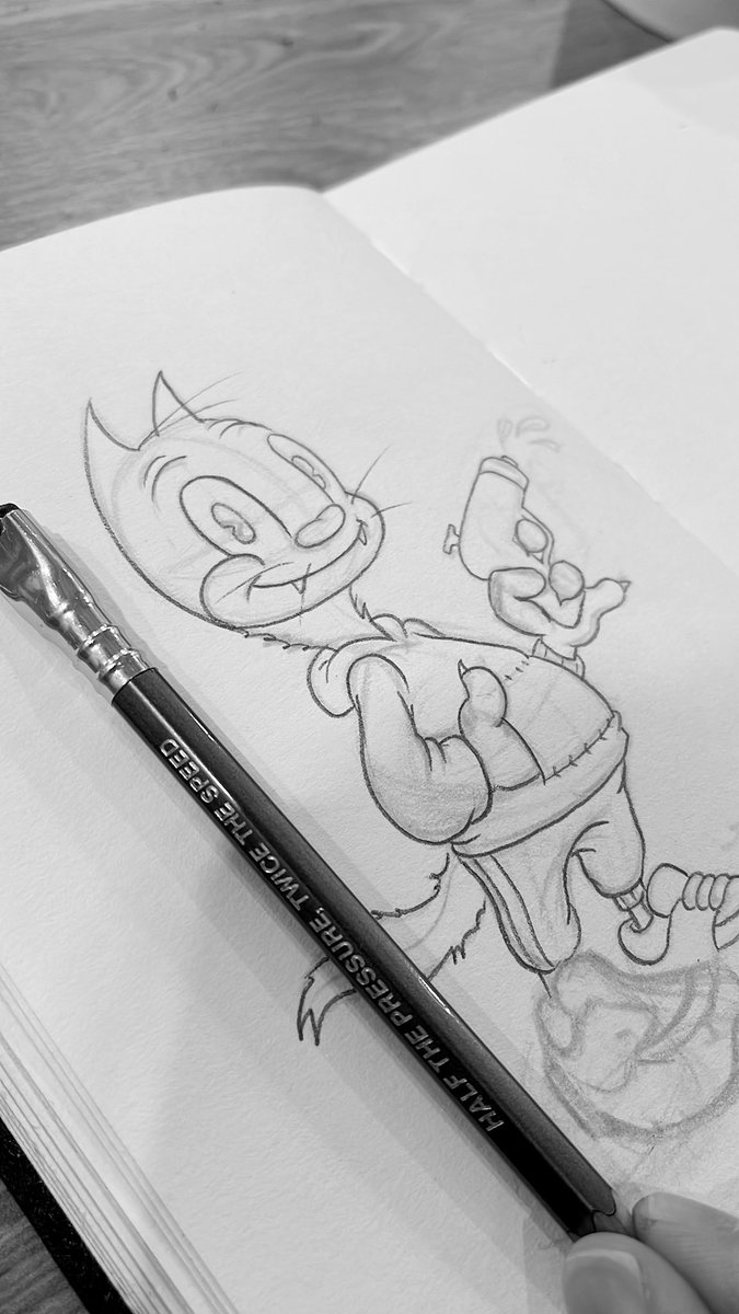 Kev_Craven's tweet photo. Still chiselling away at this guy. I know it’s been a long time coming, but I want it to be purrrfect to launch Chufferworld! 😺 #nftprogress #nftproject @chufferworld https://t.co/IjMmPSrUcl