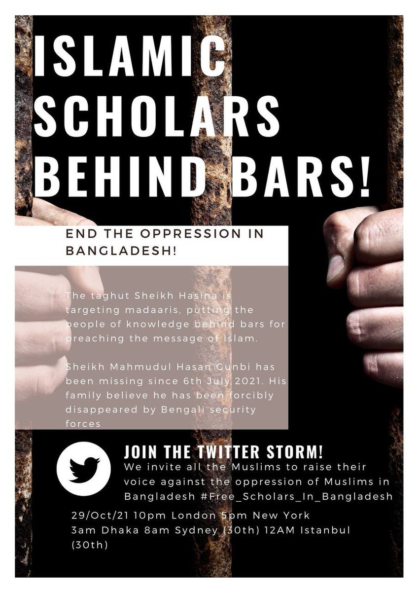 UmRosesham1's tweet photo. End the opression in Bangladesh 
#Free_Scholars_In_Bangladesh https://t.co/WsY8JAcFH7