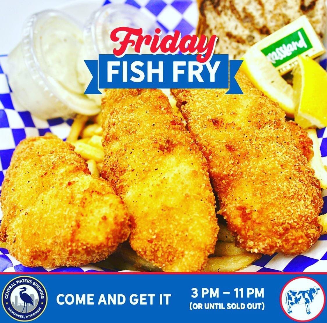 It’s Friday in Milwaukee, you know what that means! Starting tonight, <a href="/lovedairyland/">I❤️Dairyland🍦🍔</a> will be offering their Friday Fish Fry each and every week!

We’ve got two brand new easy drinkers, Ode Lager &amp; Tiny Bubbles Table Beer on tap as well!