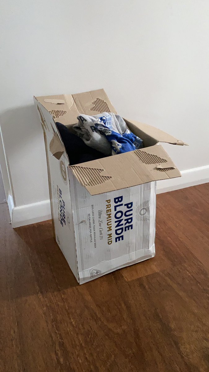 This is the wife’s suitcase for an overnight stay. A dozen stubbies on the bottom and change of clothes on top.