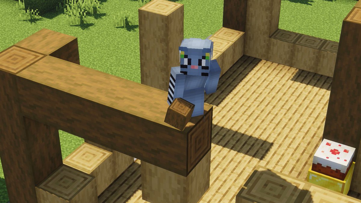mcblockdaily's tweet photo. Building a house but only adding one block a day Ft. @KOLCHAN8 (Day 353) https://t.co/V6dkSYU6wI