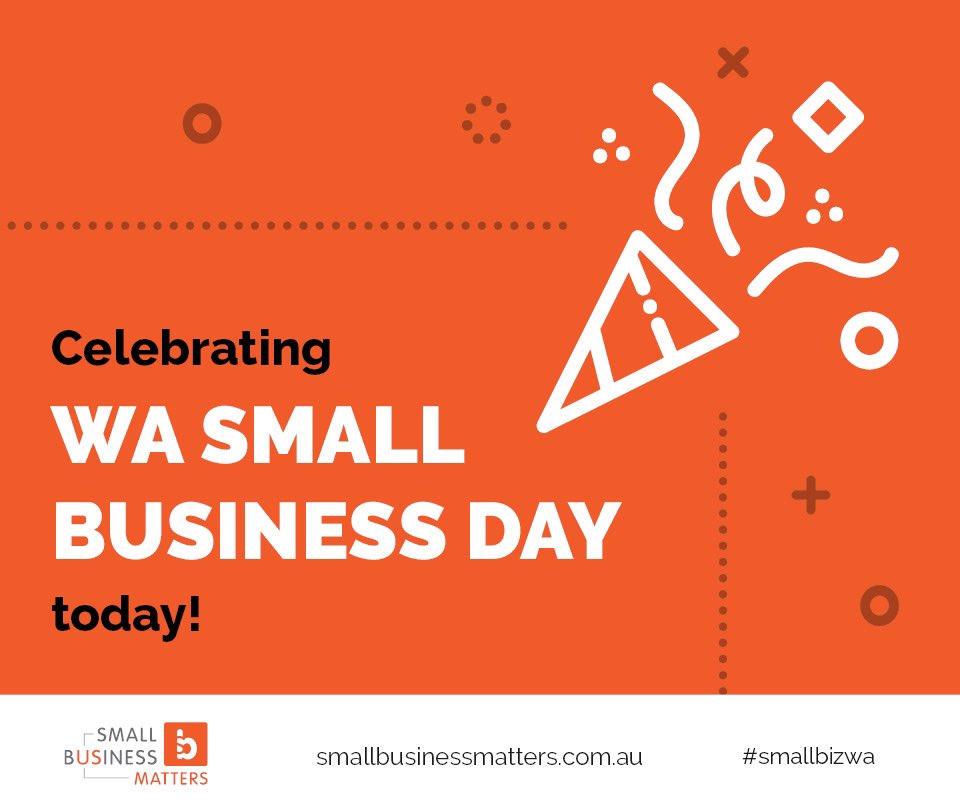 smallbizWA's tweet photo. Today is WA Small Business Day, a chance to recognise our #smallbusiness heroes

To celebrate &amp; unite small business owners

Supporting our small business community is vital because where we shop creates the communities we live in 

Proudly supported by WA business @plicoenergy https://t.co/VhEDFRyNoU