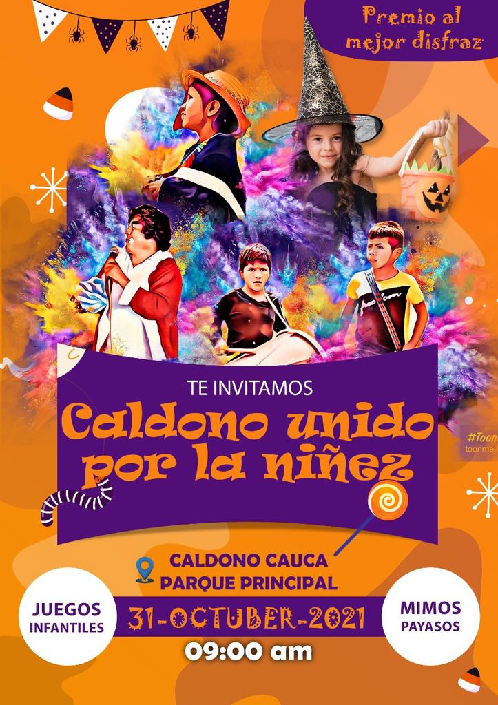 CaldonoPor's tweet photo. Una vez más nos unimos para celebrar este domingo, #31DeOctubre  el día de los #Niños y #Niñas de #Caldono.
Queremos dedicar a nuestros niños/as un espacios para la recreación.  #ElFondoAvanza #SomosLaPaz #PazDesdeLaBase #CaldonoUnidosPorLaNiñes 
@FondoONUCol @MisionONUCol https://t.co/M0qqyYTTDW