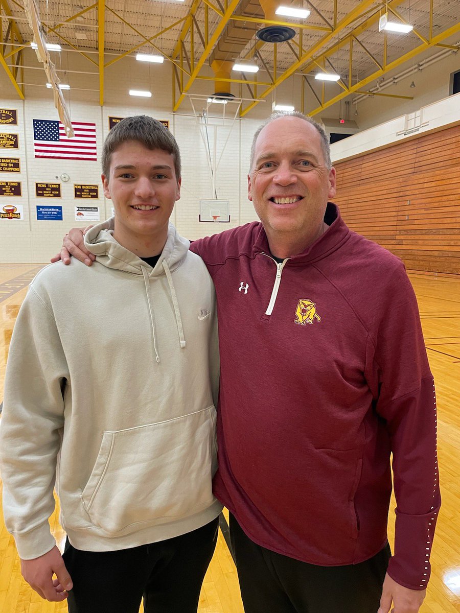 Thanks to coach Grove and <a href="/holleman7/">Taylor Holleman</a> for the great visit today. I am truly grateful to receive an offer from <a href="/UMMorrisMBB/">UMN Morris Men’s Basketball</a>.