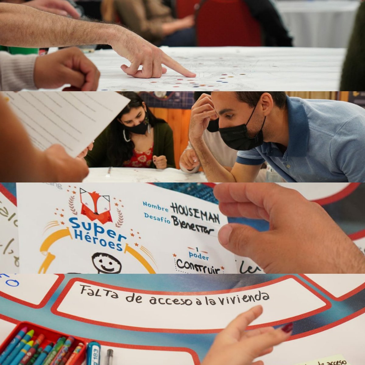 NQN_LAB's tweet photo. 3️⃣ #LabJoven 🧩
Con @min_najnqn y @muni_sma desarrollamos con jóvenes un espacio local de #InteligenciaColectiva mapeando ideas para diseñar una #CiudadParaLasPersonas tomado los criterios de #CalidadDeVida de @citiesforpeople #Gehl
Programa de Integración Urbana de Juventudes. https://t.co/pLwMr9Z107