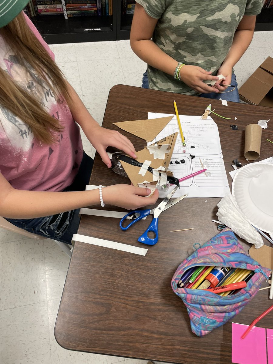 JMorris8thELA's tweet photo. 8th Grade STEM Challenge: Airplane Design @panthersPWMS @8thPwms @sumnerstem https://t.co/vYxut2anzS