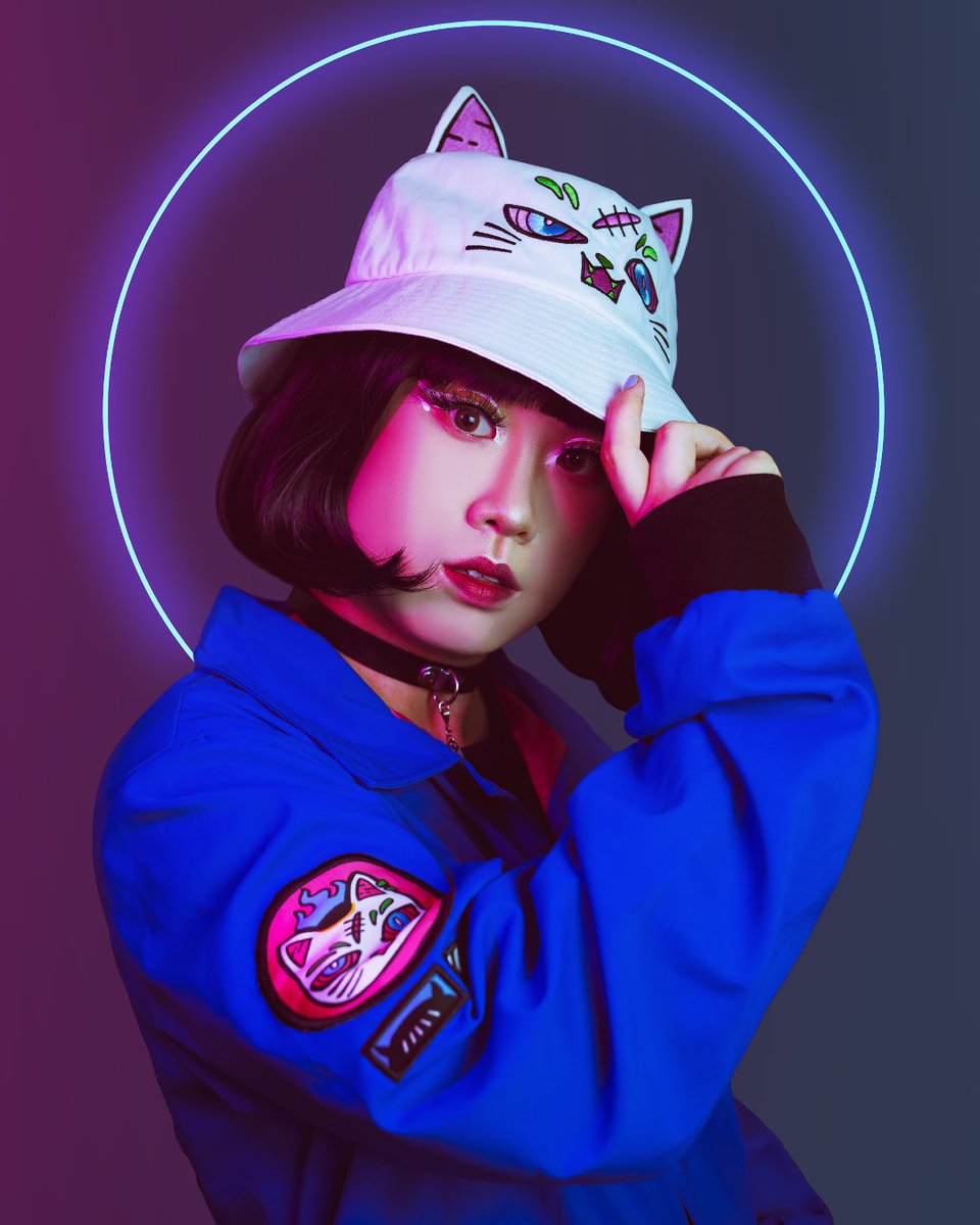 kinwamonster's tweet photo. UNLUCKY CAT BUCKET HAT now available! Thanks to everyone that preordered! 🐈‍⬛ https://t.co/FUeGo4WpJ5