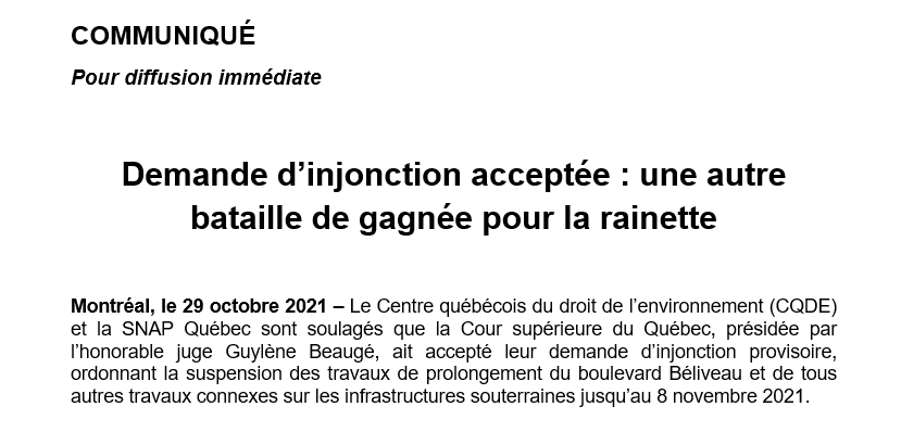 SNAP Québec tweet media