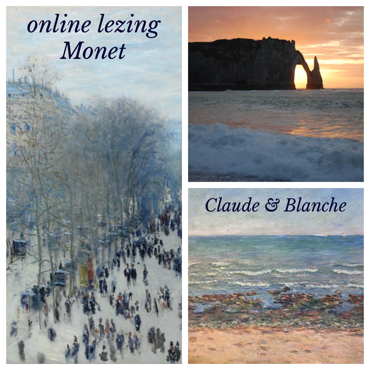 Ik houd van het werk van Monet 💙 reden om een online lezing te geven op 14 november (zijn geboortedag), vier je dit feestje mee? Claude &amp; Blanche in context … kunstgeschiedenisacademie.nl/online-lezing-…