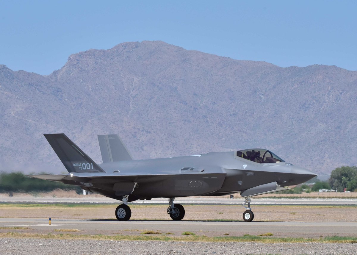 CoronetEast's tweet photo. Four ROKAF F-35s departed from Honolulu #PHNL to Andersen AFB #PGUA this evening as #ZESTY91 flight. Supporting tankers on #ALTRV Coronet West 408 are #ADOBE41 (83-0075) and #ADOBE42 (61-0280). https://t.co/Cv5reZ70qt