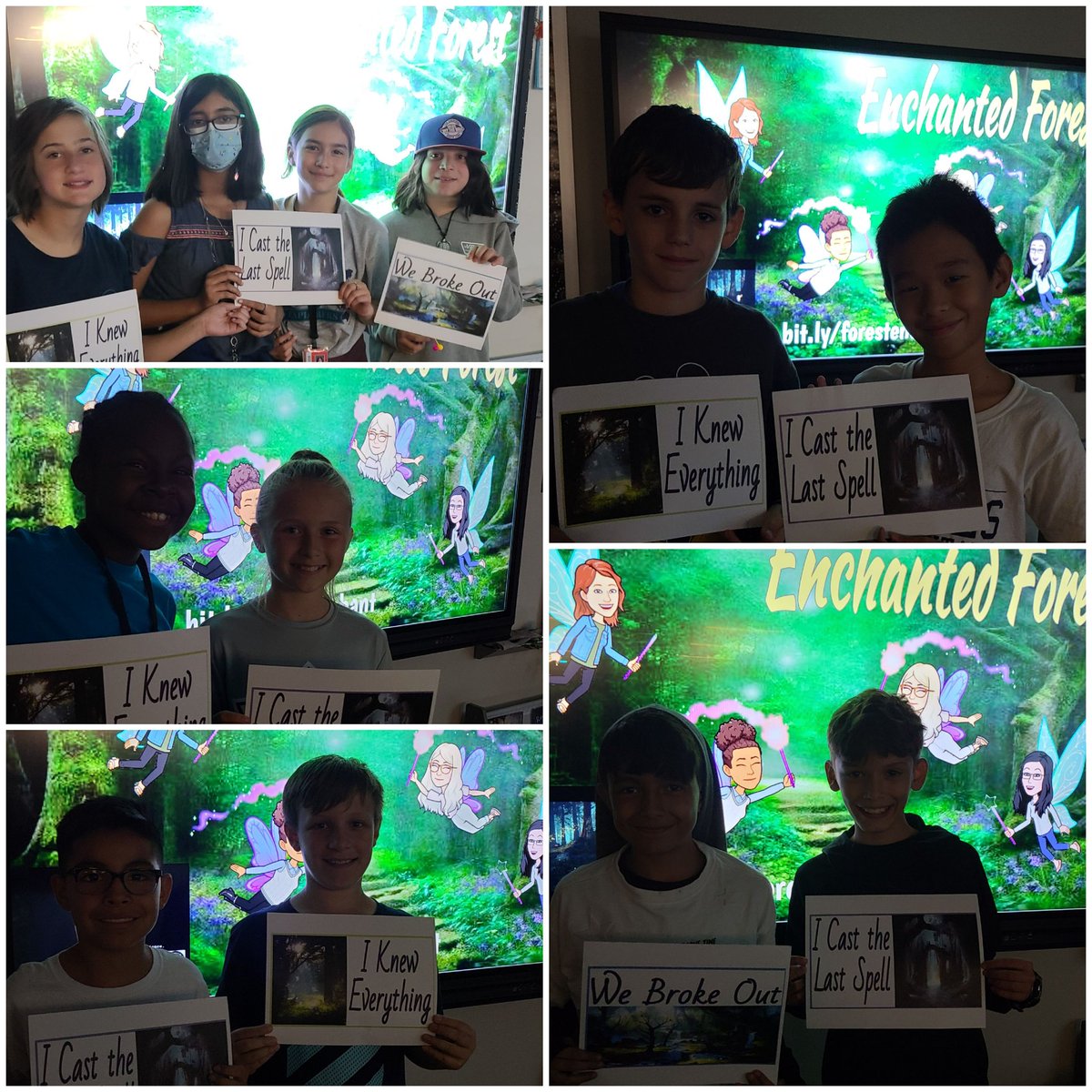 Today was an enchanted filled day! Students worked hard on a digital escape room breaking poetic spells throughout the forest to bring our poetry unit to an end. A special thanks to my fairies in fun!!! #explorewells <a href="/CFISDWells/">Wells Elementary</a> #5th_is_lit <a href="/CFISD_ELAR2_5/">CFISD ELAR 2-5</a>