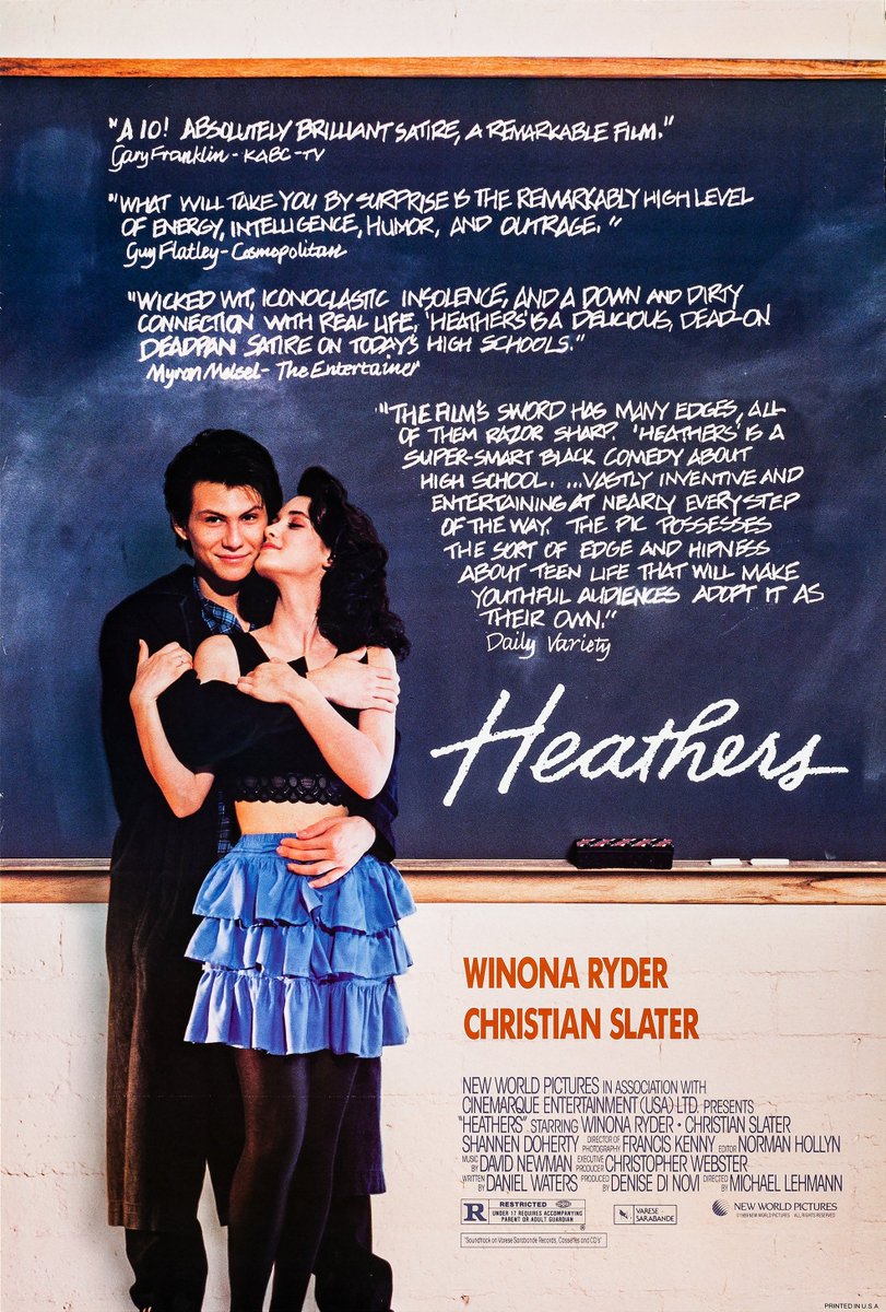 cinema1985's tweet photo. 1988
Heathers
Beetlejuice
Child's Play
Fright Night Part 2 https://t.co/L9So5cgDws