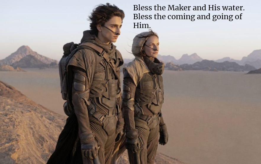 JesseyGoodman's tweet photo. Praise Shai-Hulud https://t.co/7HTW2aXLh9