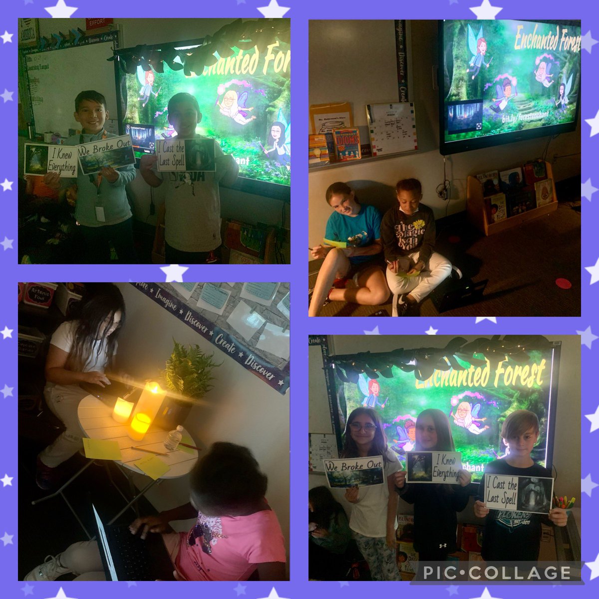 It was a ⭐️magical⭐️ day in 5th grade! Students showed their mastery of poetry by breaking the spells in the Enchanted Forest! 🪄🌳💫  #ExploreWells <a href="/CFISDWells/">Wells Elementary</a> <a href="/CFISD_ELAR2_5/">CFISD ELAR 2-5</a> <a href="/jmoser5th/">Jamie Moser</a> <a href="/kisafields/">Kisa Fields, M. Ed.</a> <a href="/MelisThom5/">Melissa Thomas</a>