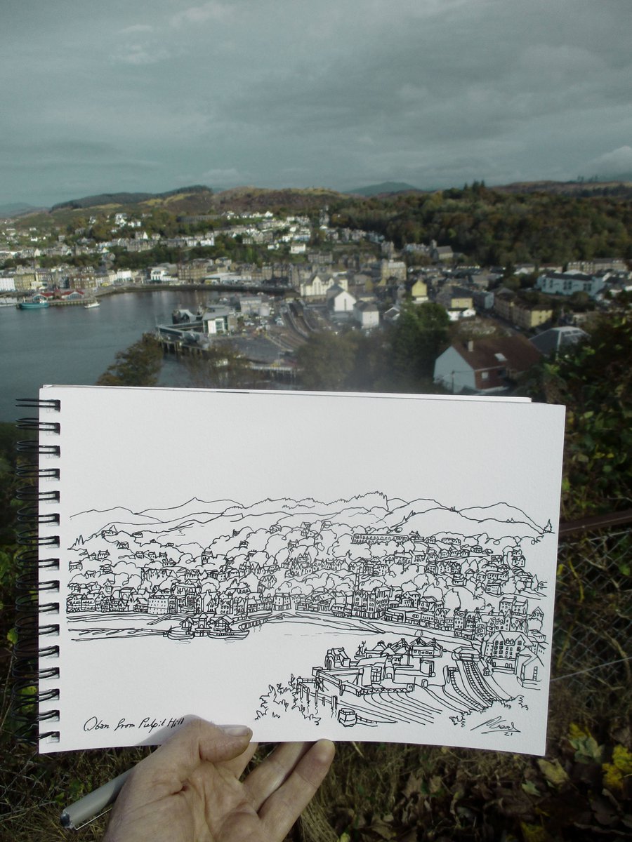 PaulGent2's tweet photo. View from Pulpit Hill #Oban https://t.co/0H9FDAhRml