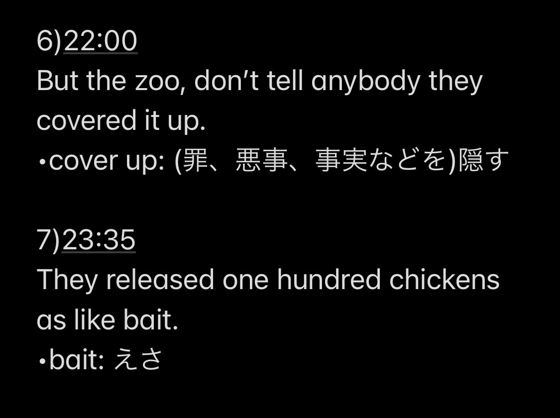 10khappy's tweet photo. Expressions and words from #GoGoエイブ会話 #strangenews #episode430 https://t.co/z626g4bXME