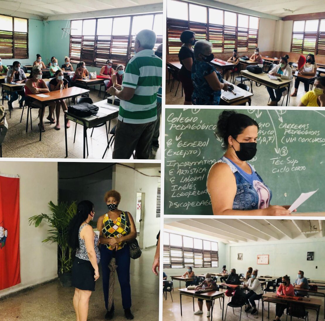 El Consejo de dirección y profesores del centro desarrollan escuela de educación familiar con padres de los estudiantes de 12mo grado, abordando como temática la orientación vocacional. #ipureinaldourquizaceballos #educaciónmanicaragua #lisbeydévora #lienofarrilmons