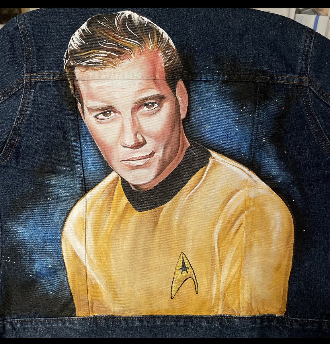Lee Meriwether (@leemeriwether) on Twitter photo Oh look who stopped by! Don’t you love this? In a much earlier tweet I shared that my sweet friend <a href="/AdamBucci5/">Adam Bucci</a> made me a Catwoman jacket and now he has created a Captain Kirk jacket! I am for you, James T. Kirk! Oh look who stopped by! Don’t you love this? In a much earlier tweet I shared that my sweet friend <a href="/AdamBucci5/">Adam Bucci</a> made me a Catwoman jacket and now he has created a Captain Kirk jacket! I am for you, James T. Kirk!