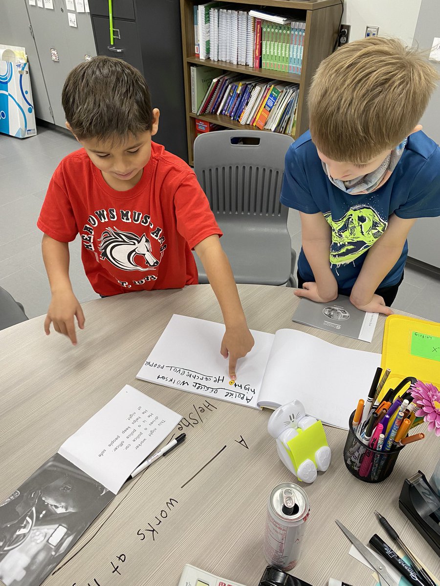 Students giving feedback based on success criteria <a href="/ME_Mustangs/">Meadows Elementary</a>