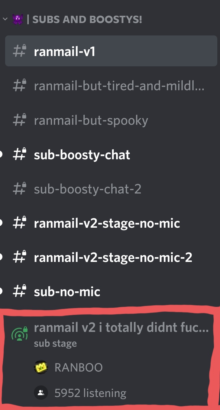 ranboo update!🎗 on X: Ranboo was also in his sub boosty chat on Discord!!   / X