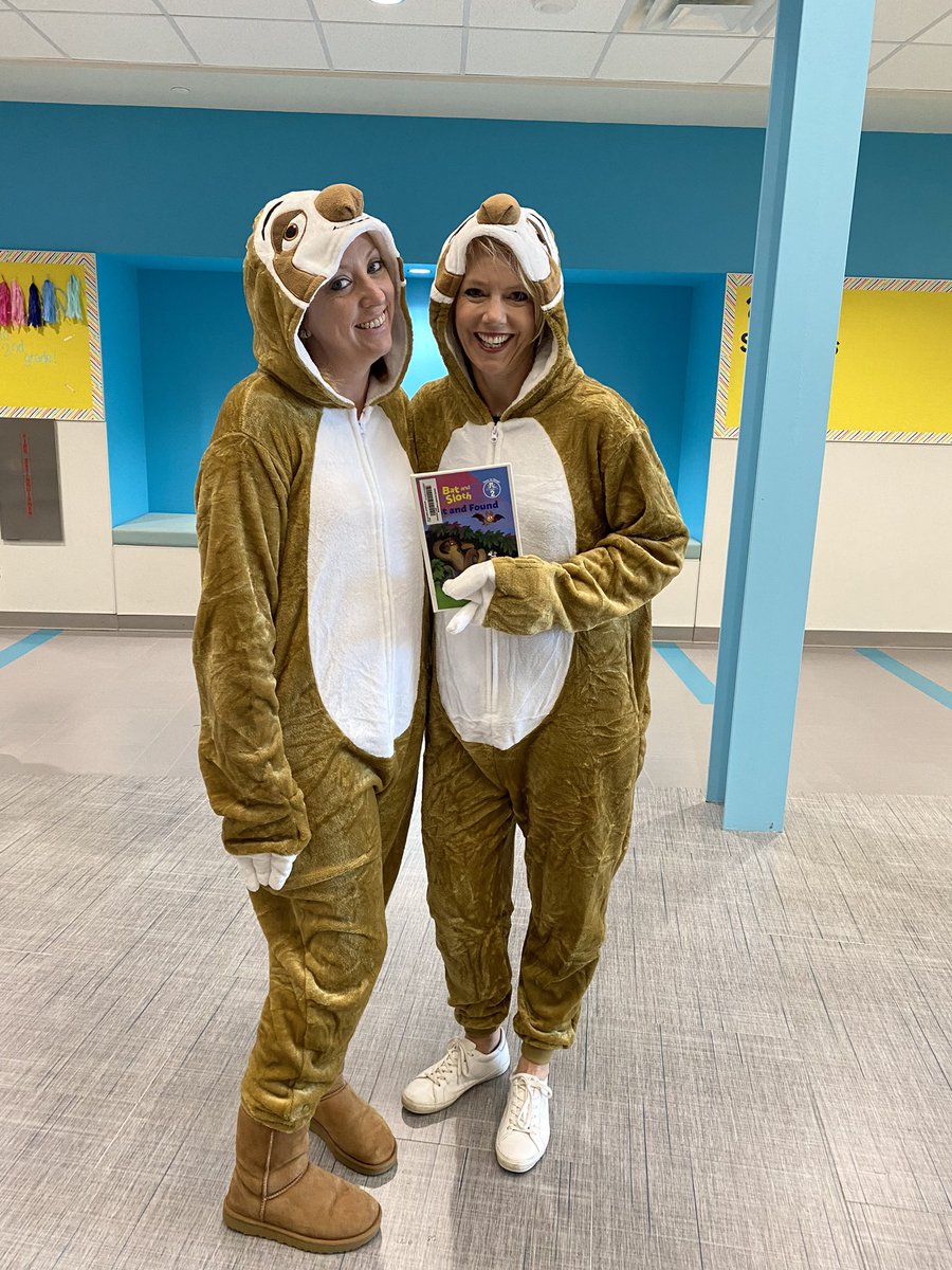 Slothing it in style - Meadows Elementary’s Book Character Day 2021 <a href="/ME_Mustangs/">Meadows Elementary</a> #livingmybestlife