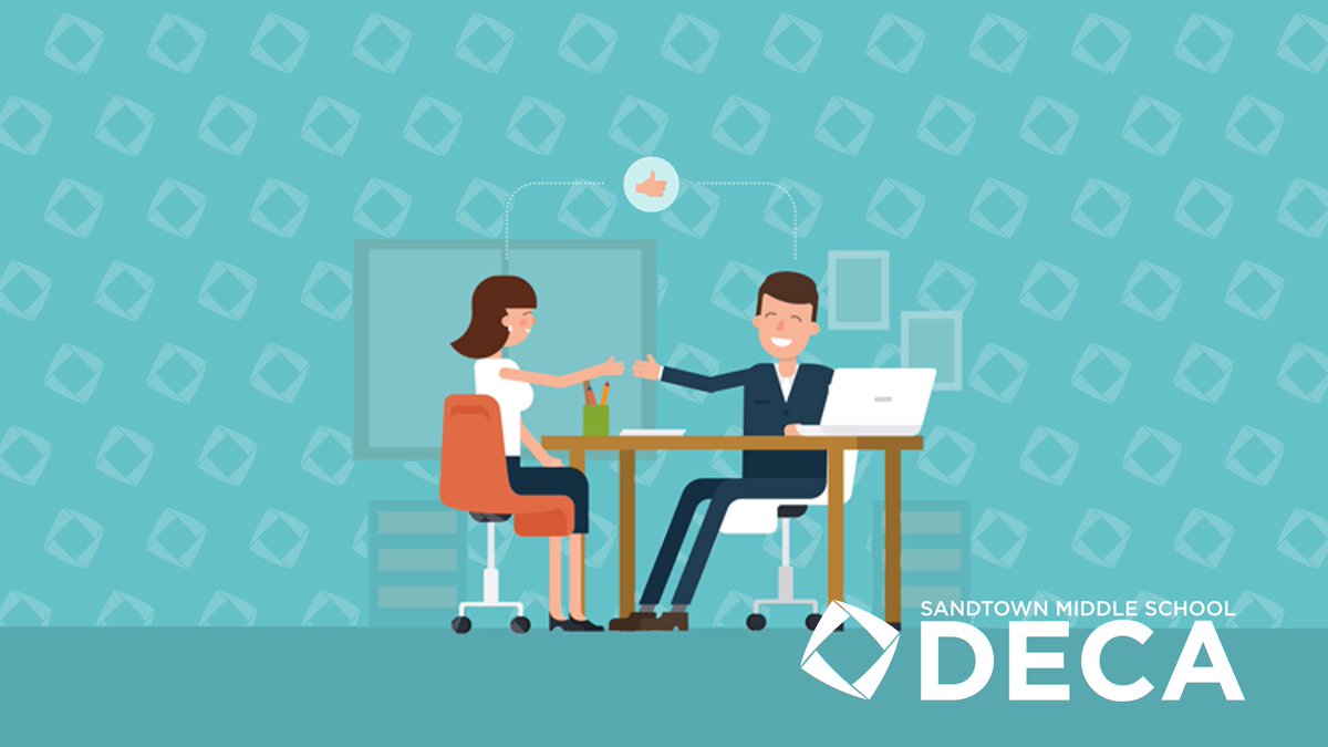 OneWestlakeDECA's tweet photo. Interview results are in! Sandtown DECA Members, view our Teams channel to view your results.
#DECA #DECASBE #MaxMomentum @SandtownMS @Georgia_DECA https://t.co/CNXLNH79sG