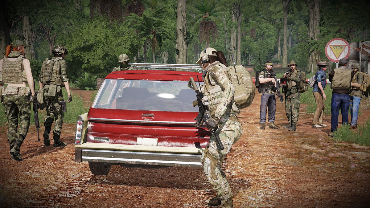 GoopThe's tweet photo. Vehicle check #arma3 #CLEMC https://t.co/oy9otJCx25