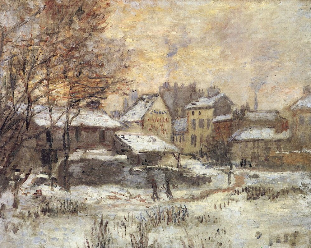 pingping6666's tweet photo. Snow Effect with Setting Sun（1875）
Claude Monet #monet 
#Impressionism 🎨 https://t.co/QDExxTTuRd