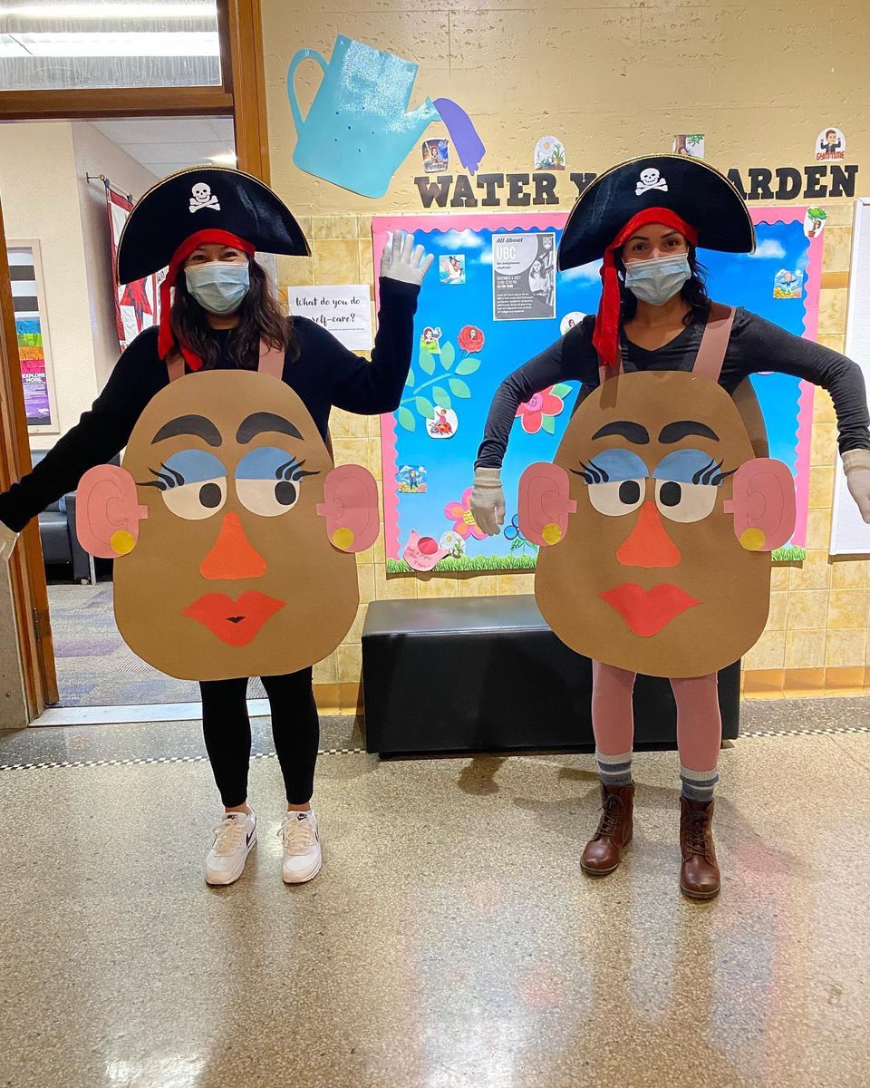 When you suggest to your bestie “let’s be potato heads for Halloween” and she makes the most fun potato head costumes for us! <a href="/Tammy10098631/">Tammy</a>